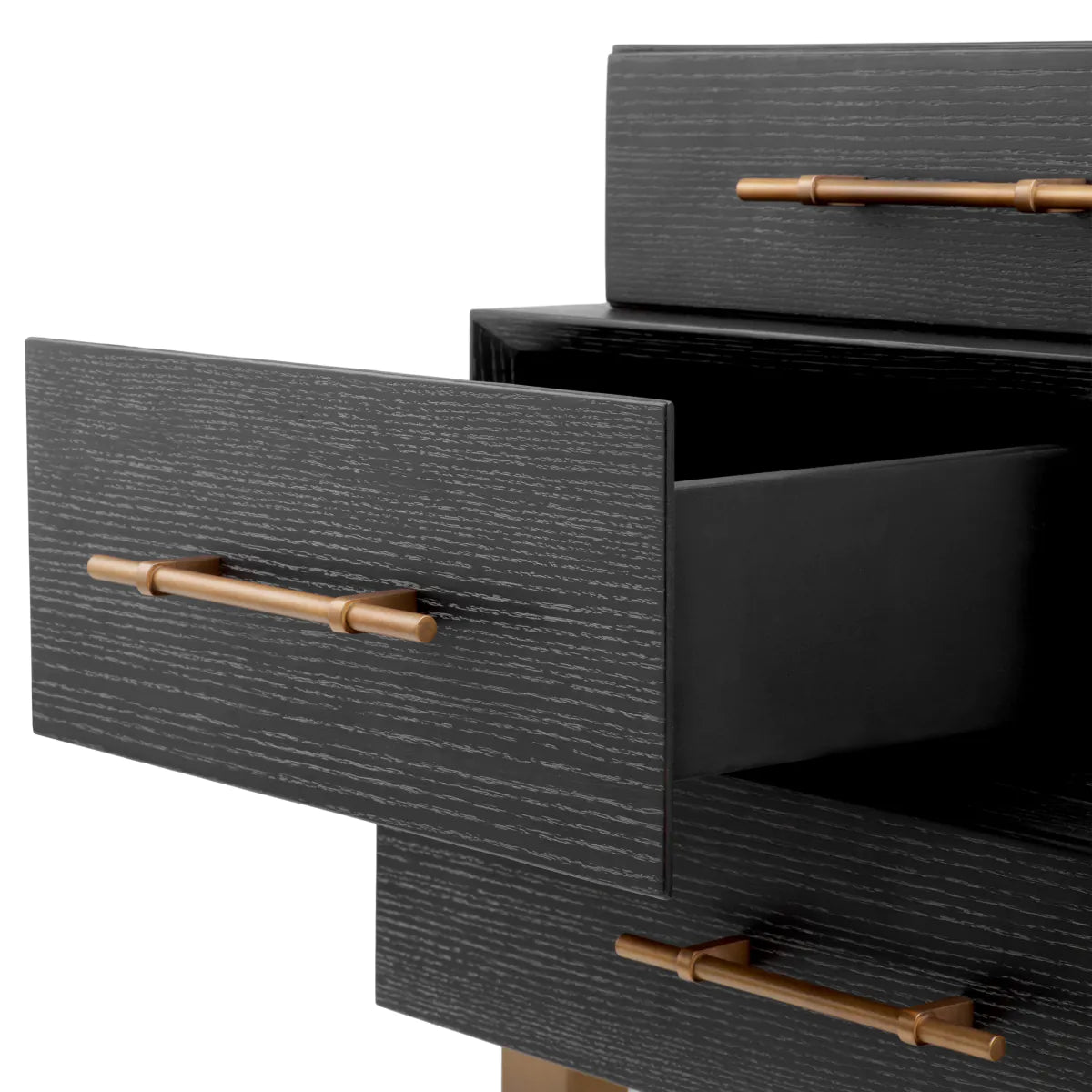 Evendale Charcoal Oak Nightstand