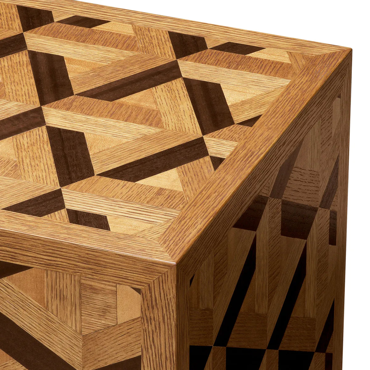 Rubicon Oak Veneer Side Table