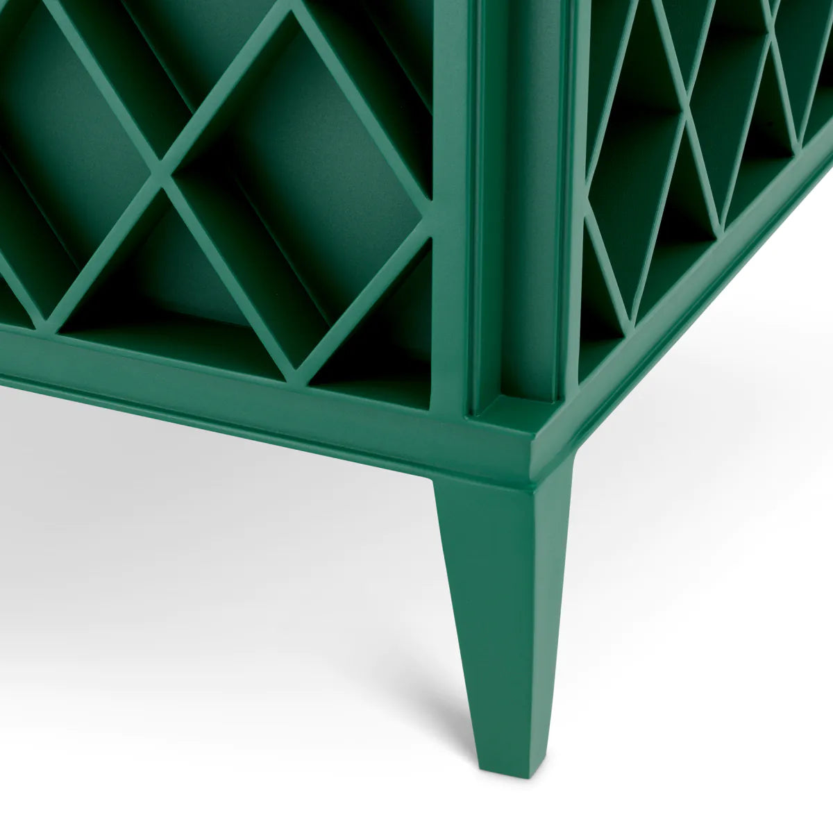 Parisian Lattice Planter | Green