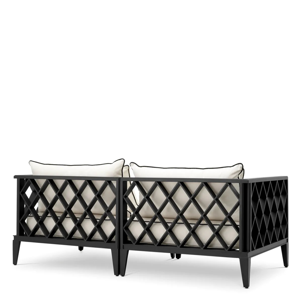 Ocean Club Small Outdoor Sofa | Black