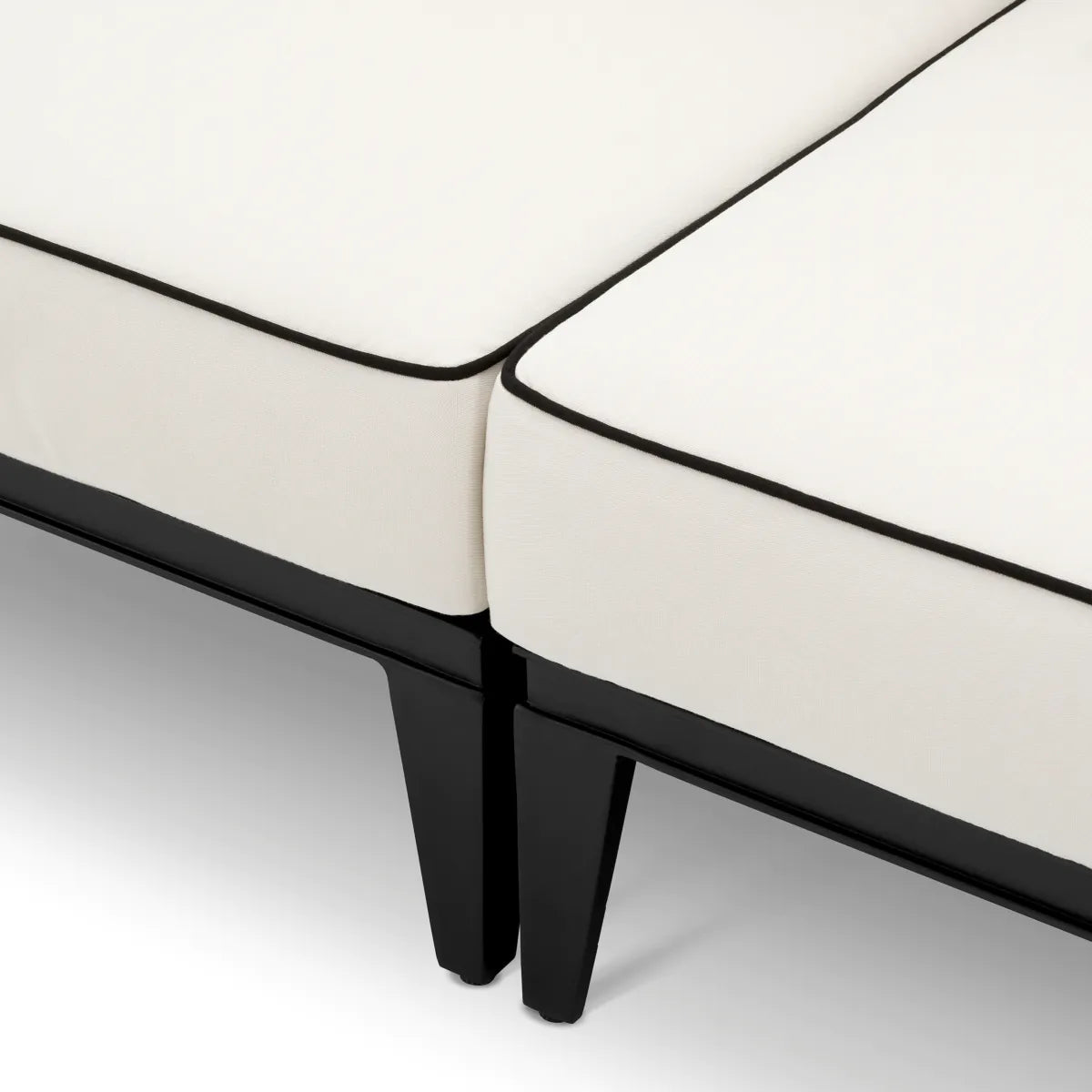 Ocean Club Small Outdoor Sofa | Black