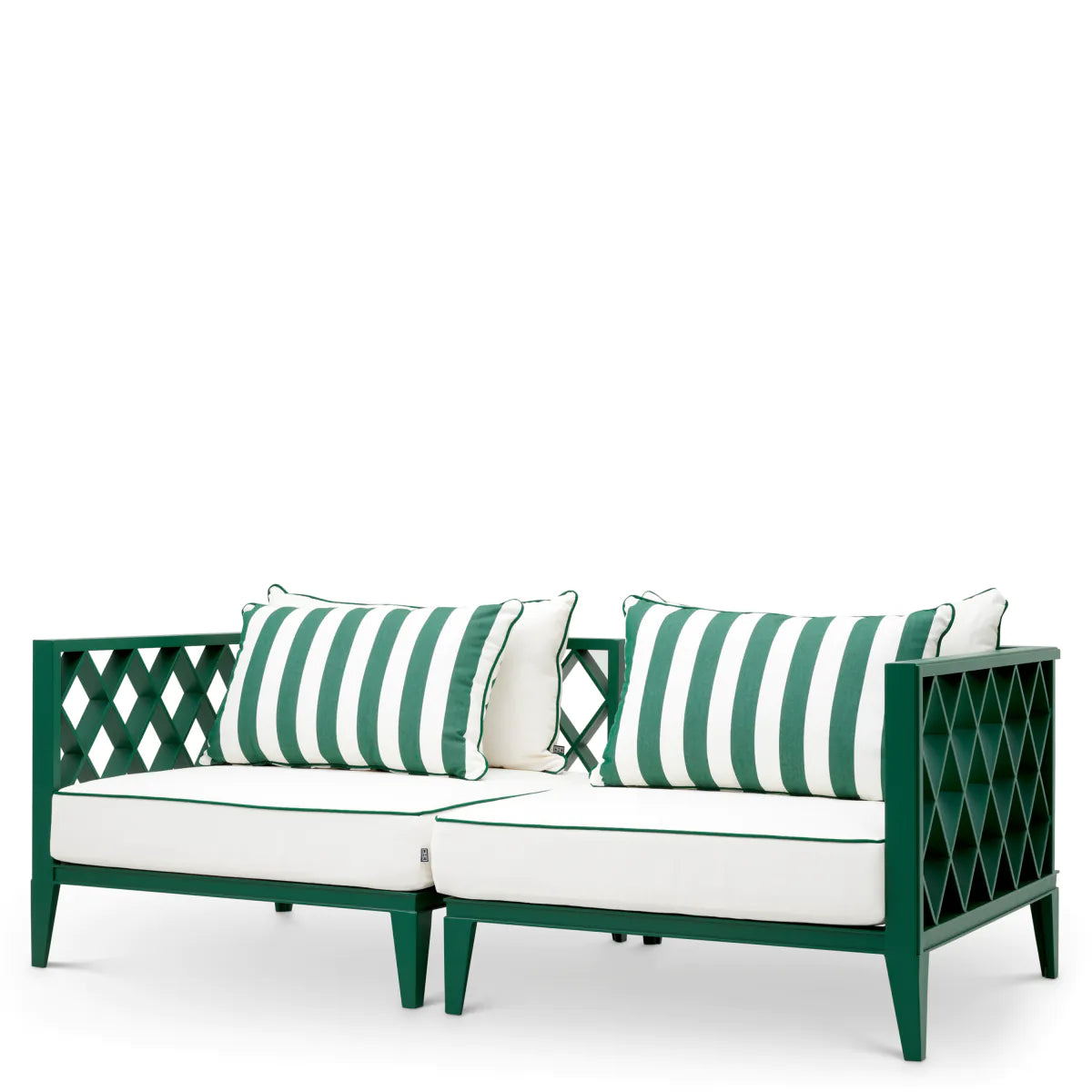 Ocean Club Small Outdoor Sofa | Green