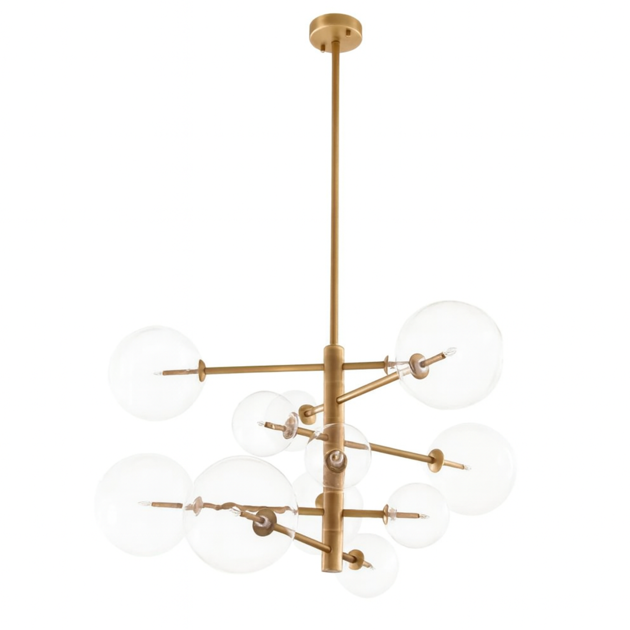 Argento Brass Chandelier