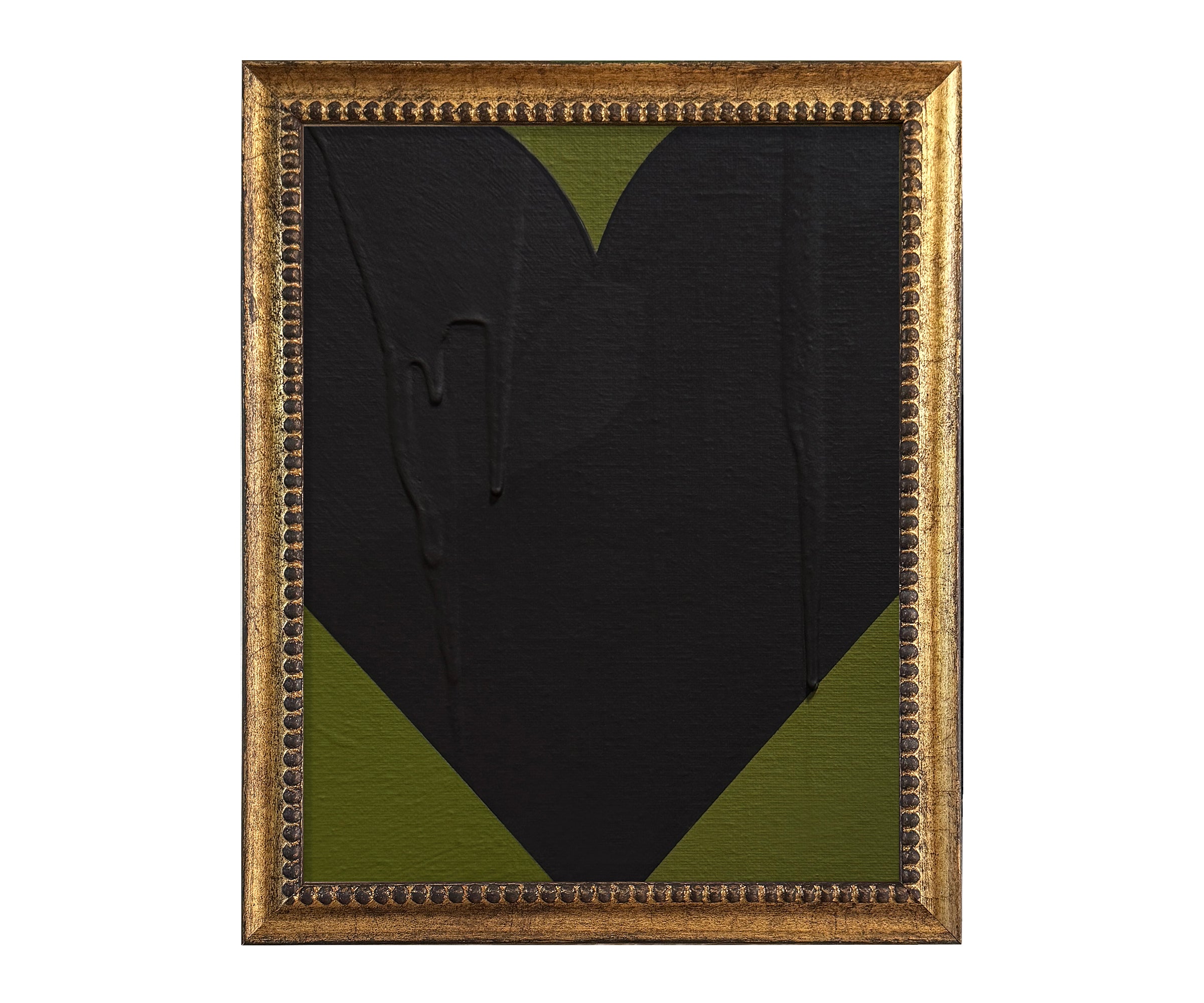 Ron Giusti Mini Heart Forest Black 8” x 10”