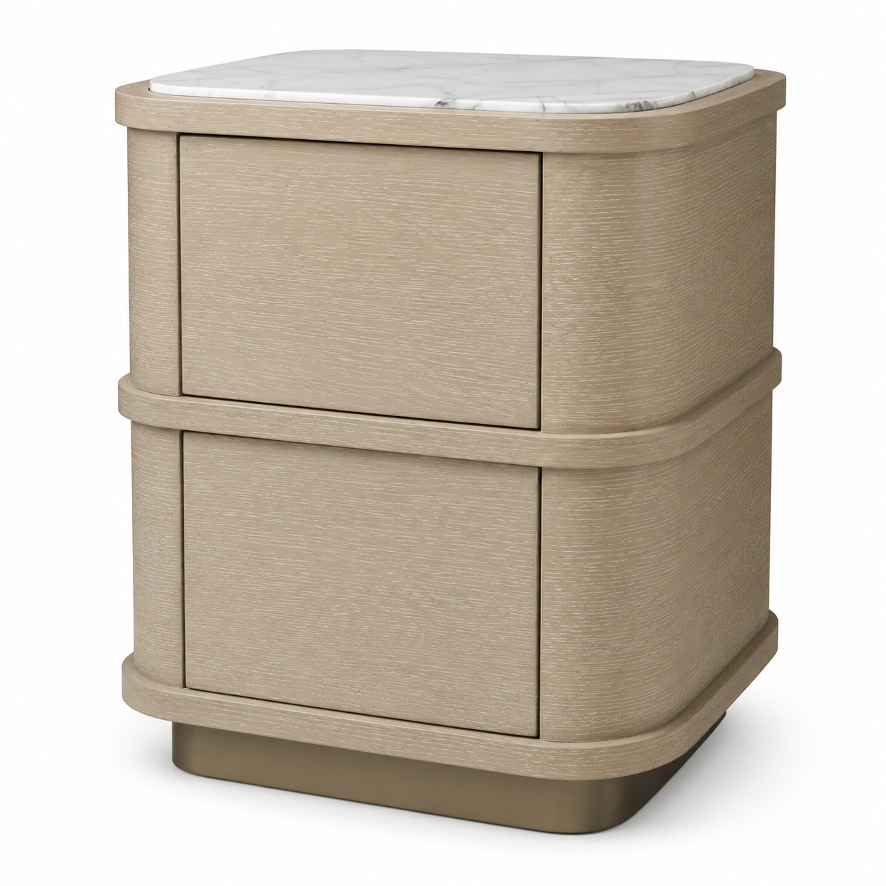 Cabana Nightstand Small | Washed Oak