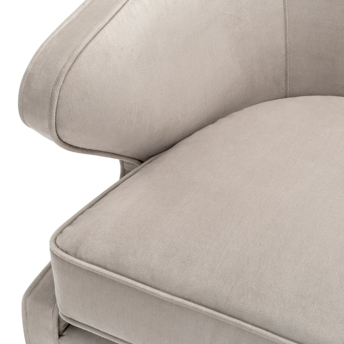 Dorset Swivel Chair | Pebble Grey