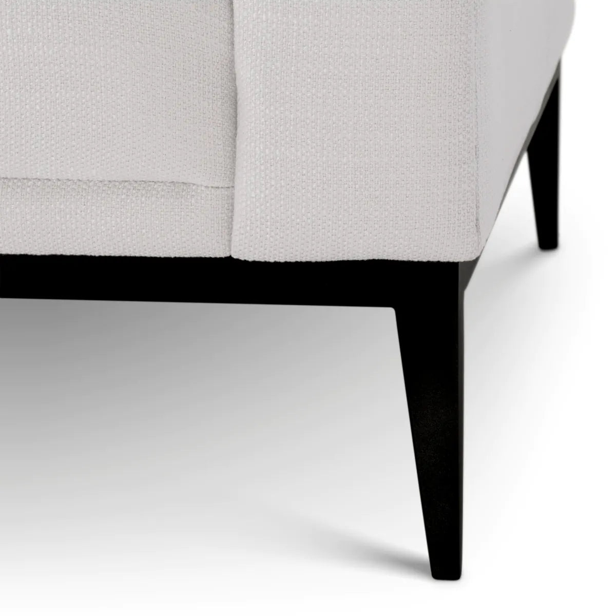 Aurelio White Tufted Sofa