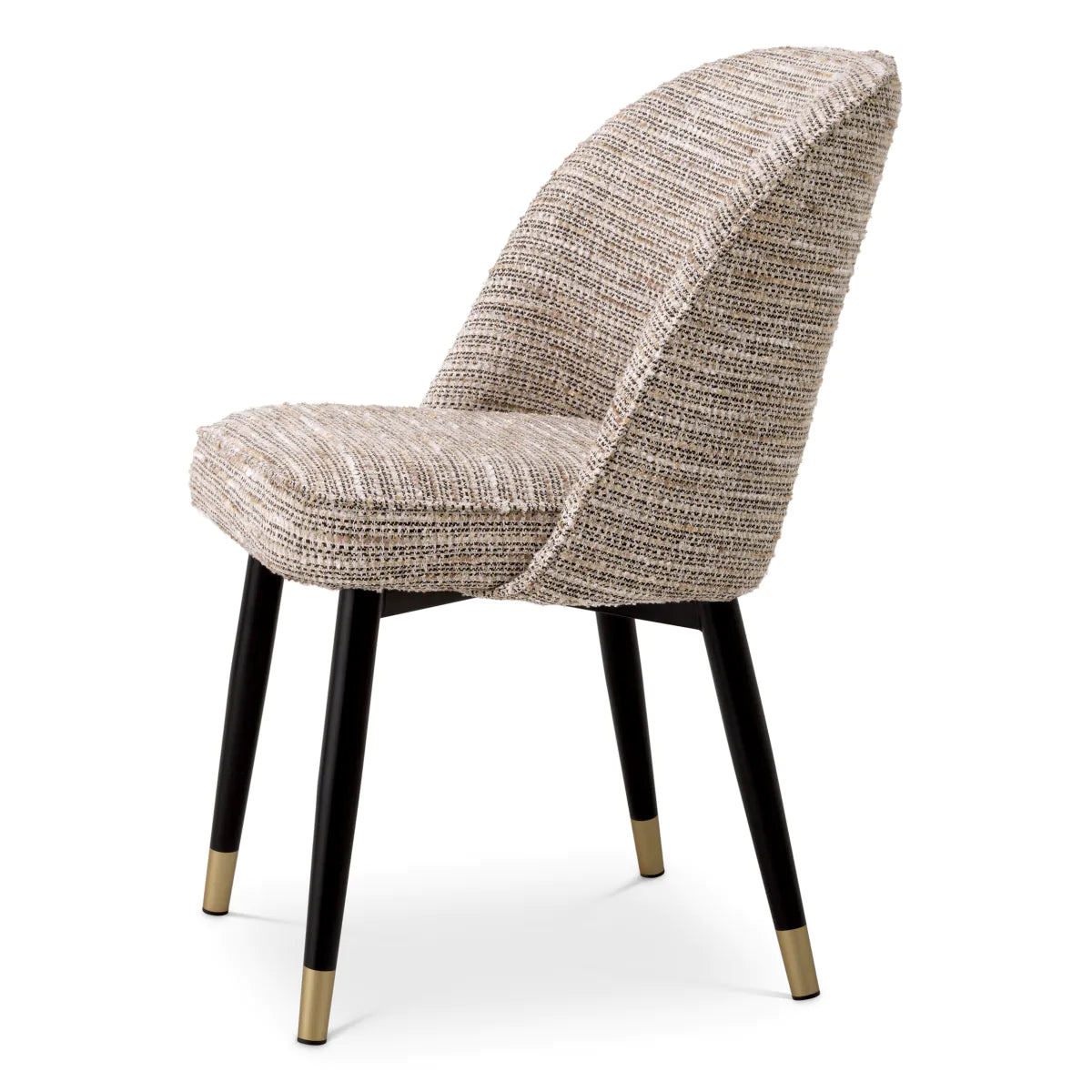 Cliff Dining Chair | Ivory Bouclé