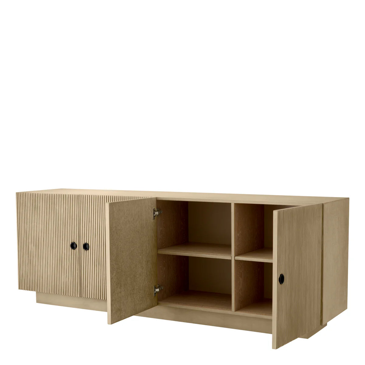 Dimitrios Fluted Oak Sideboard | Washed Oak