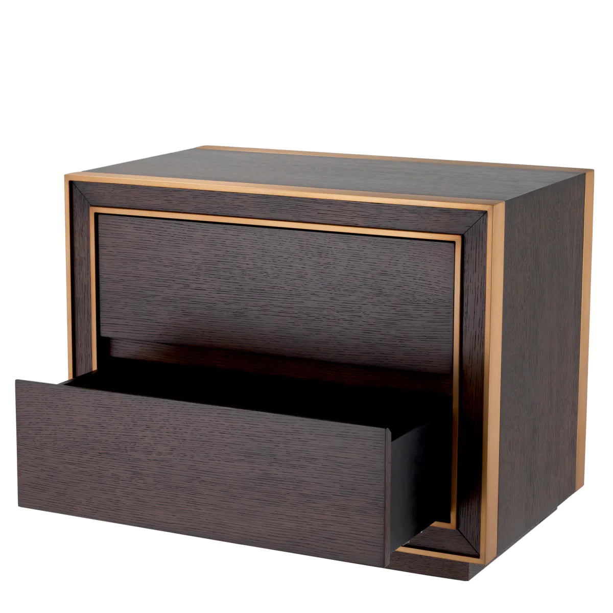 Camelot Brown Oak Nightstand