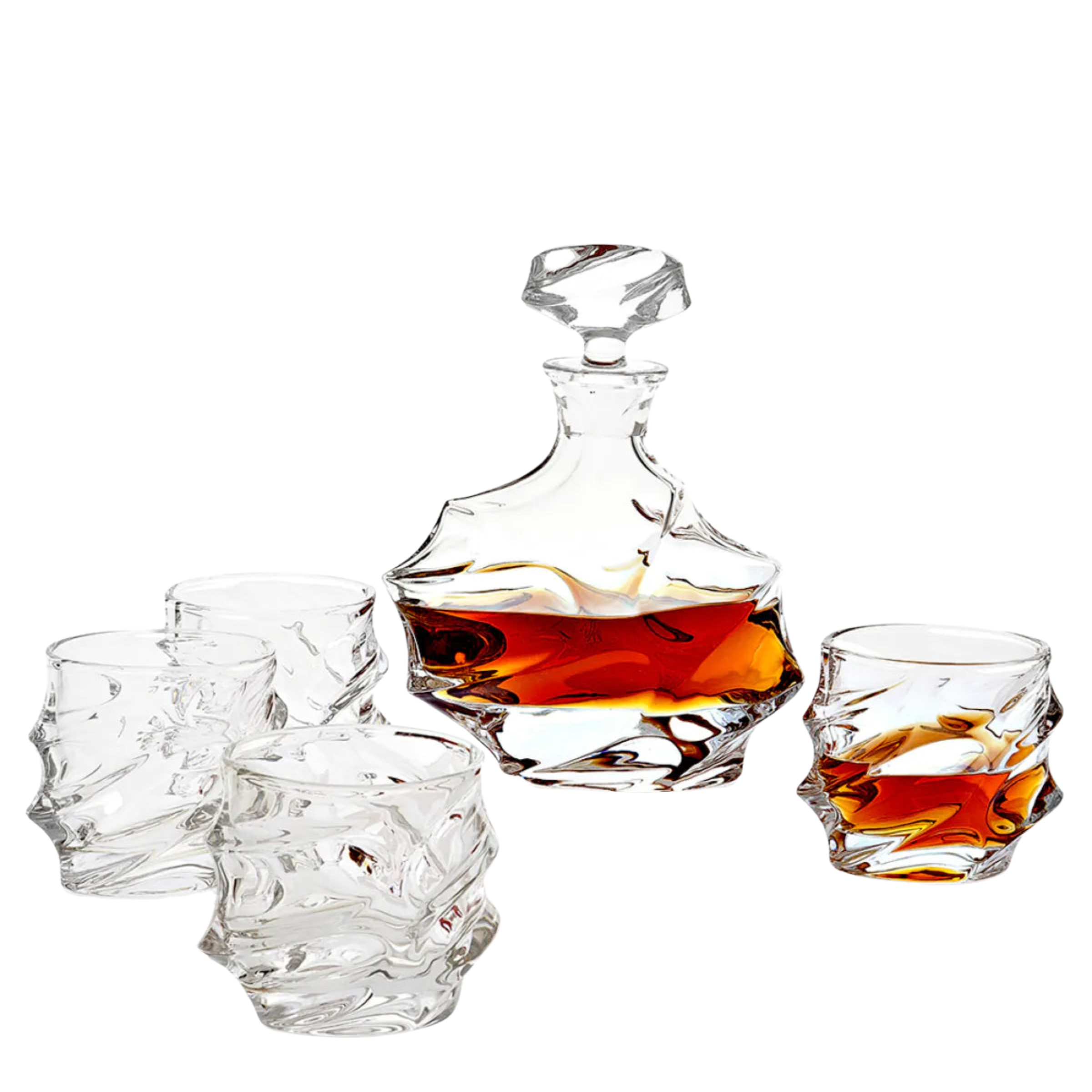 Gatsby Crystal Decanter Set