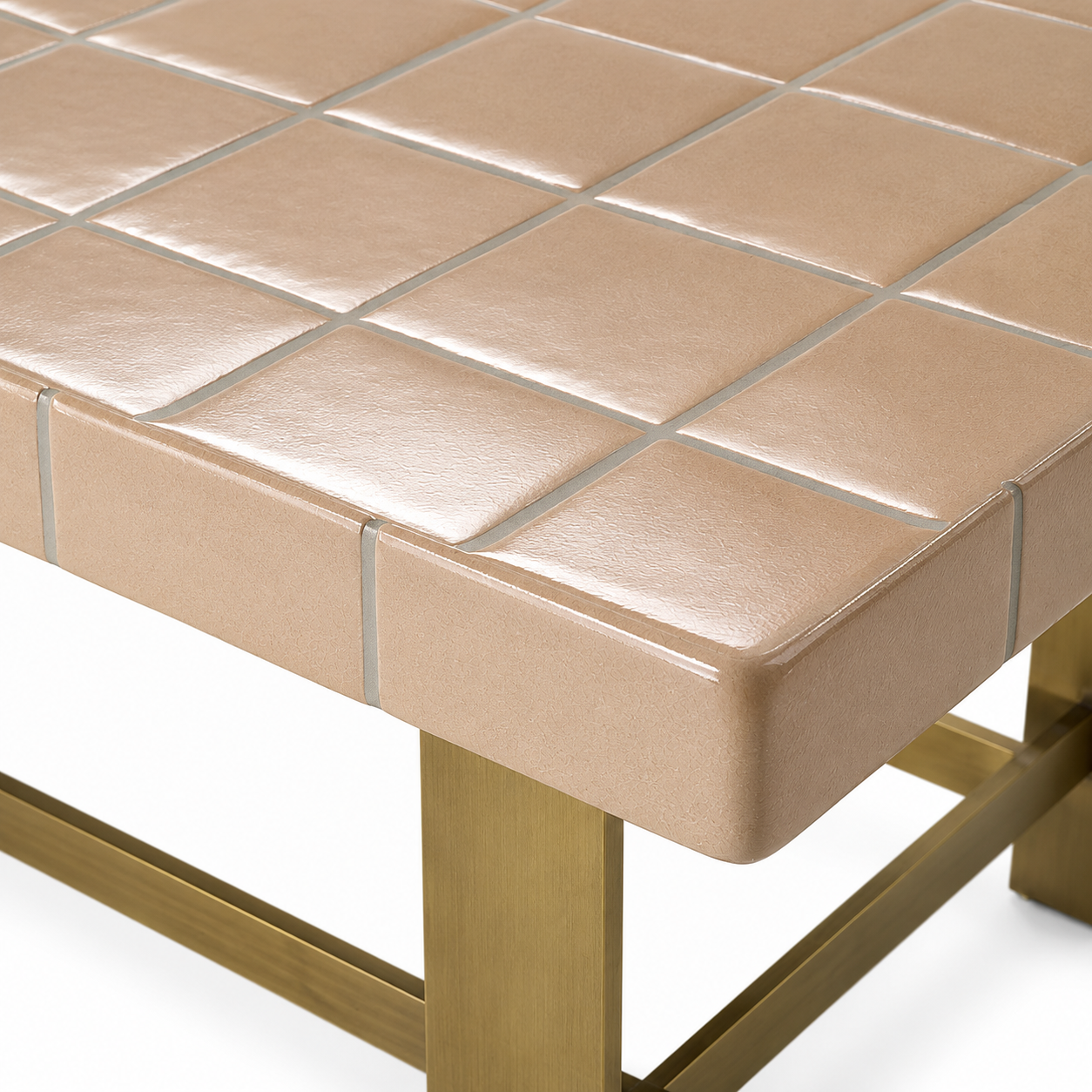 Adrian Glazed Tile Coffee Table