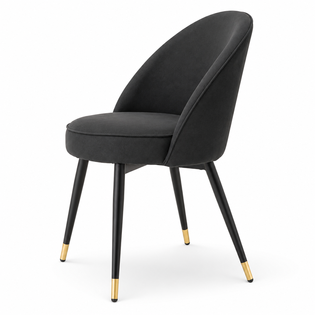 Cooper Dining Chair Pair | Grey Performance Leather