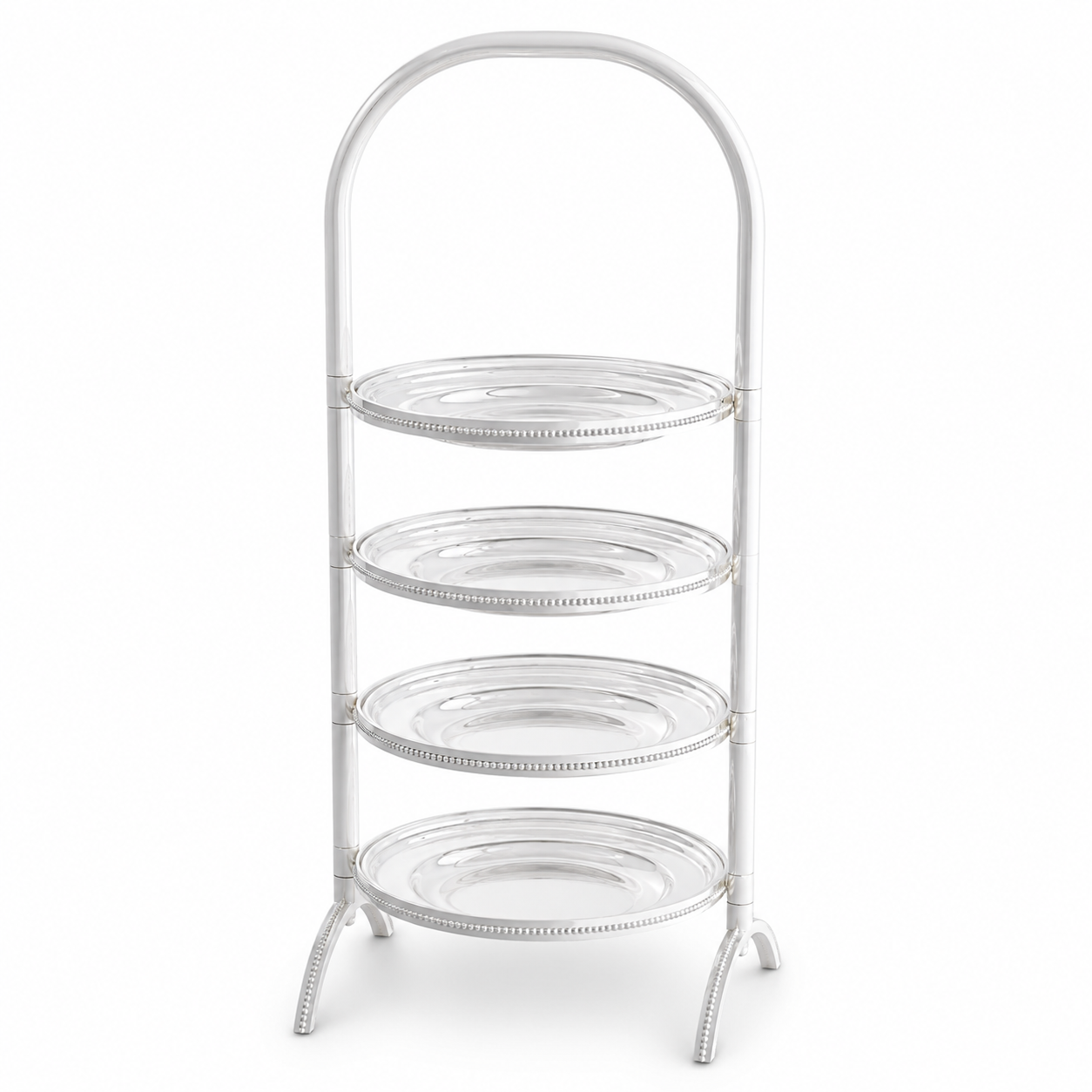Encore Cake Stand | Silver