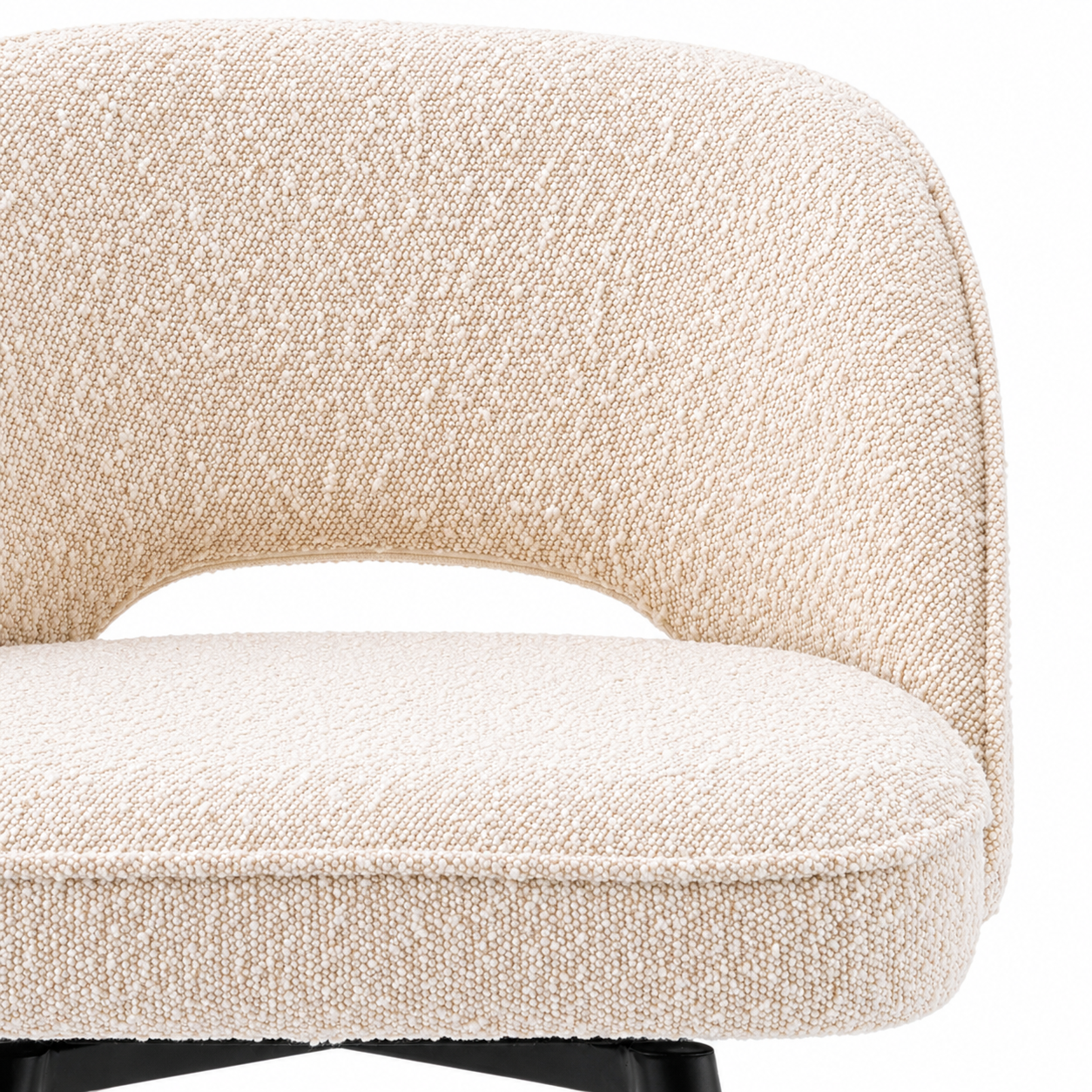 Cliff Bar Stool Pair | Bouclé