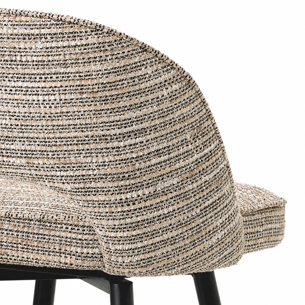 Cliff Counter Stool Pair | Beige Tweed
