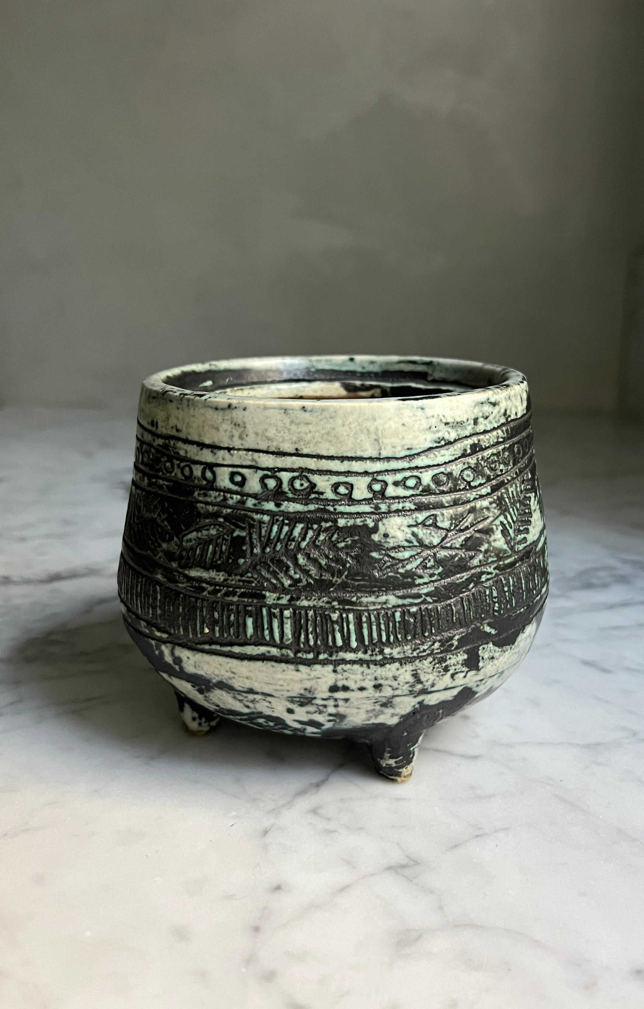 French 1950’s Ceramic Bowl by Jacques Blin
