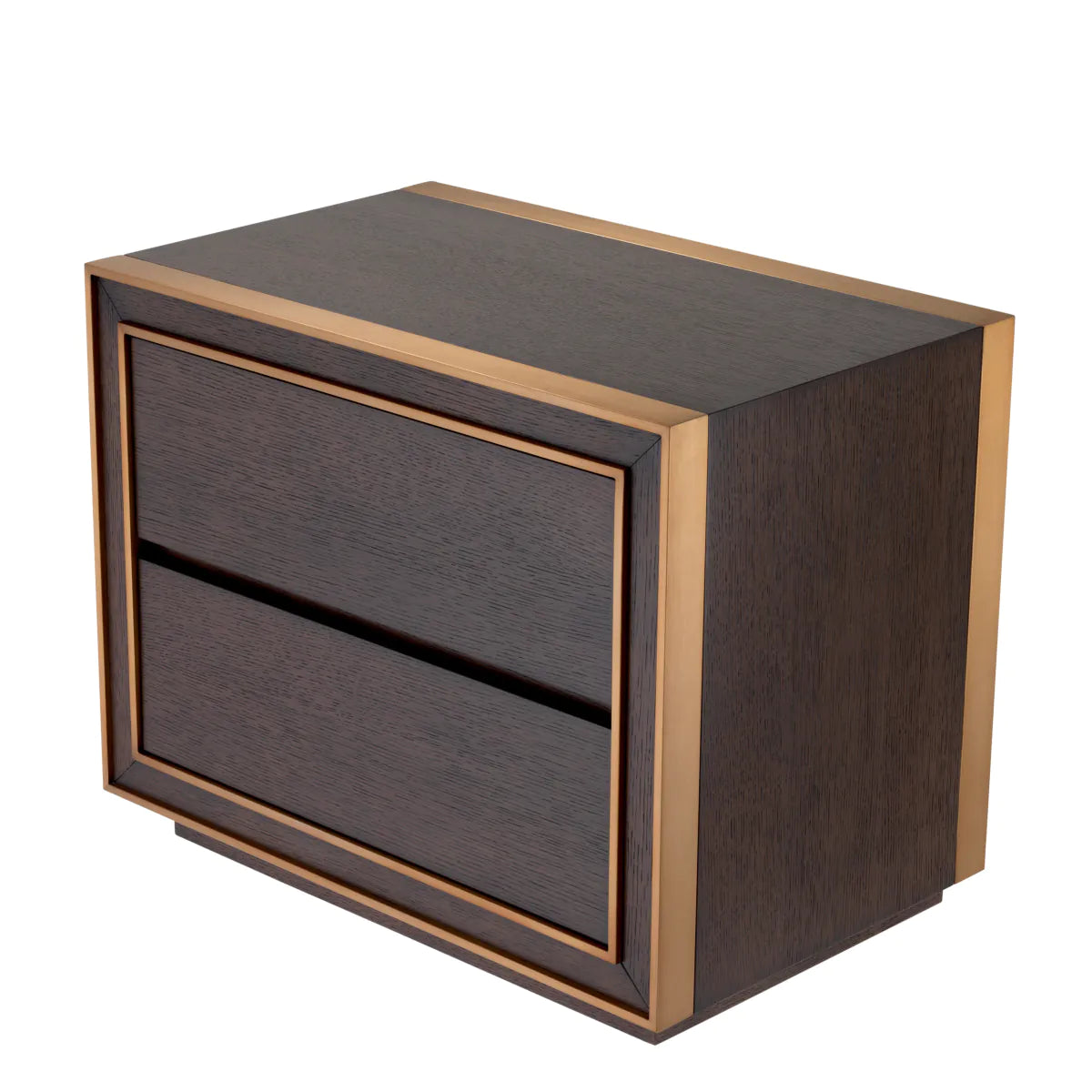 Camelot Brown Oak Nightstand