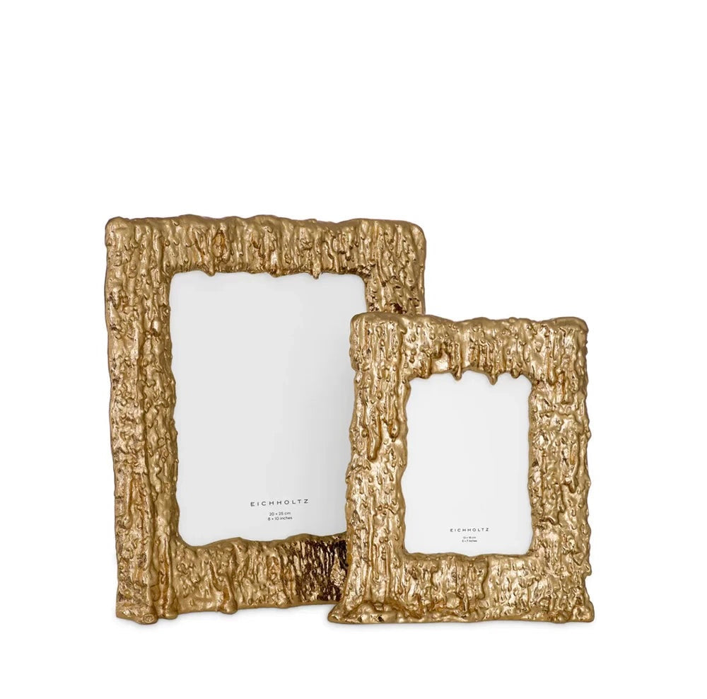 Gilded Brutalist Picture Frames