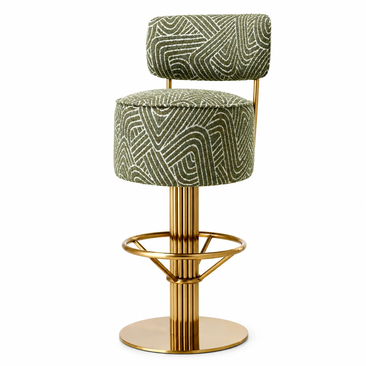 Carleton Bar Stool | Camari Green