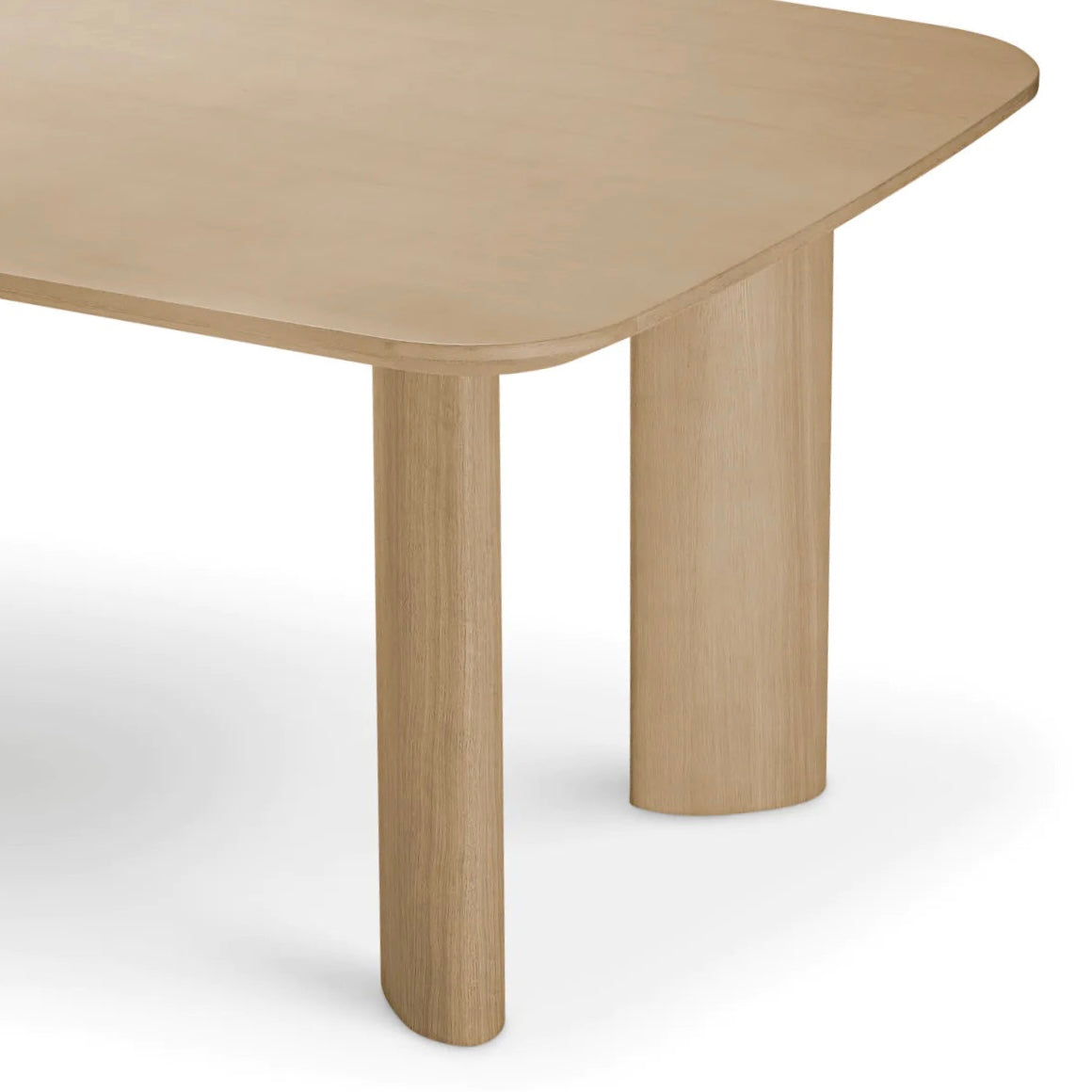 Harmonie White Oak Dining Table | Large