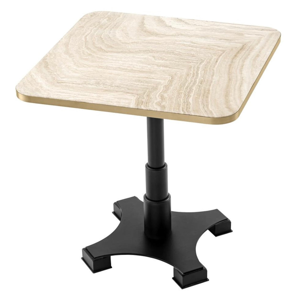 Alvoria Bistro Table | Travertine