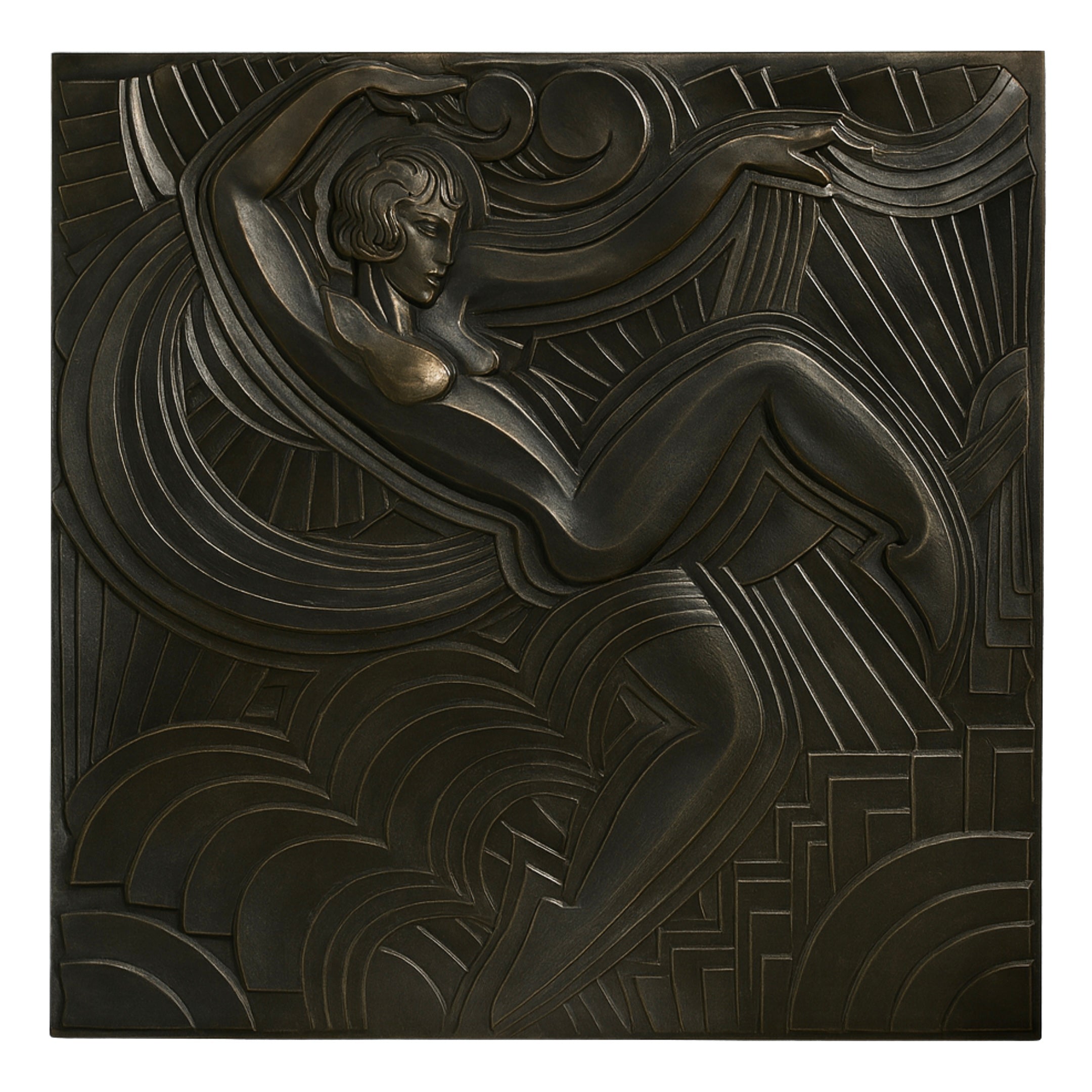 Folies Bergère Bronze Panel
