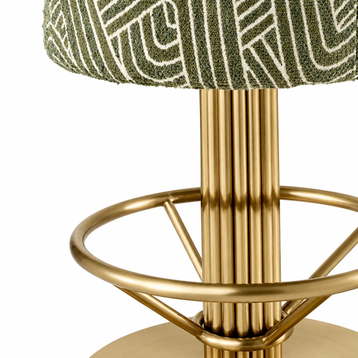 Carleton Backless Counter Stool | Camari Green