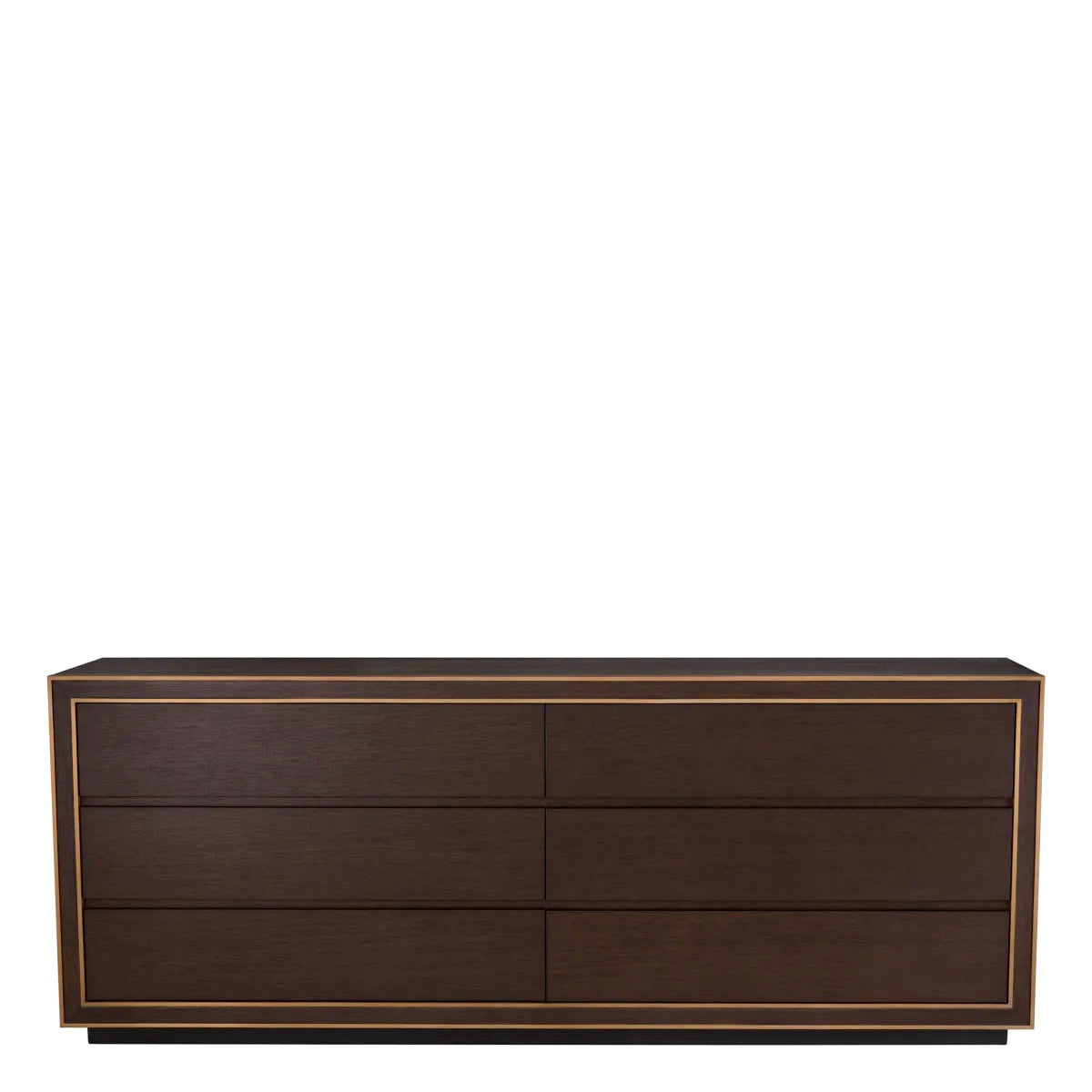Camelot Brown Oak Dresser