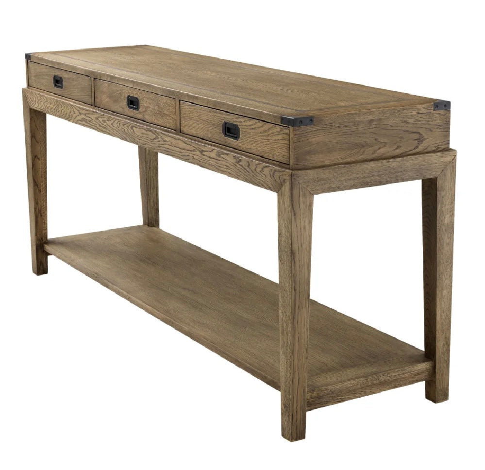Military Console | Smoked Oak