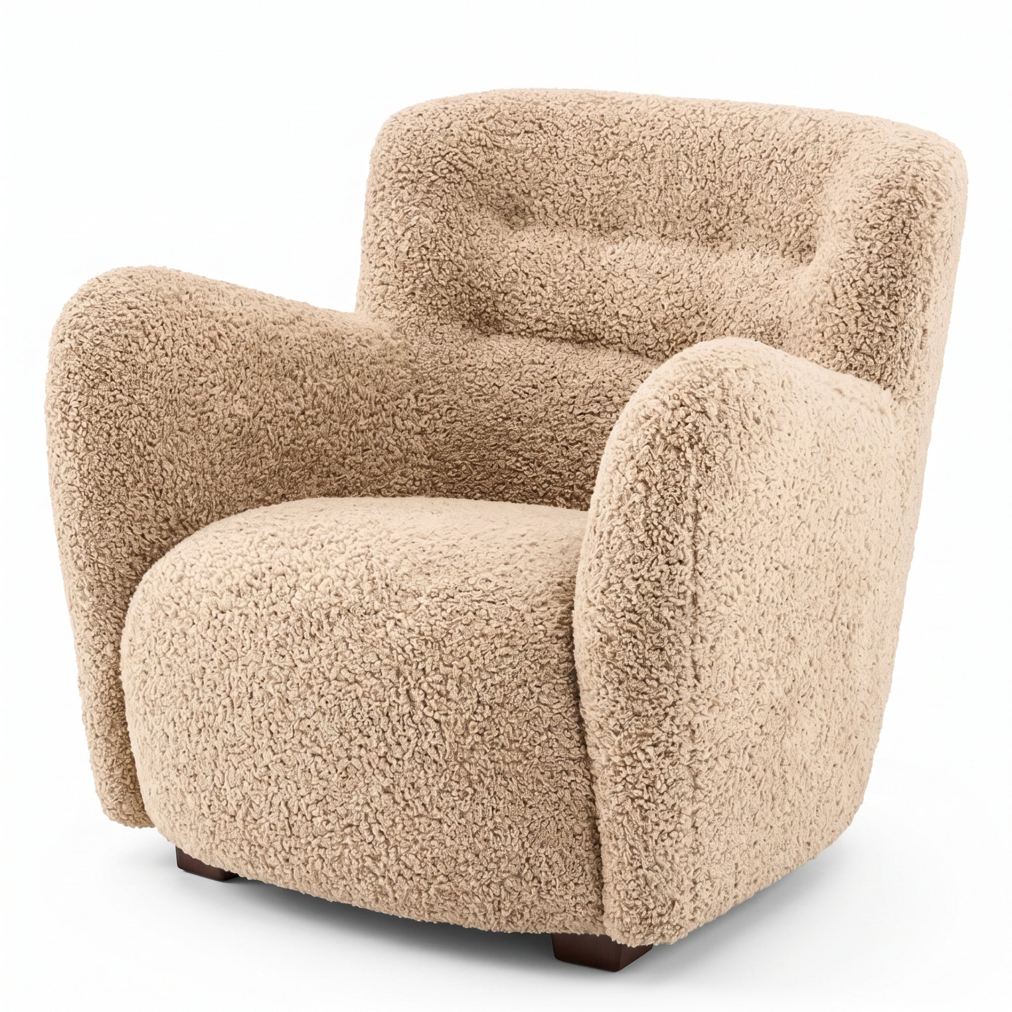 Bixby Armchair | Sand Bouclé