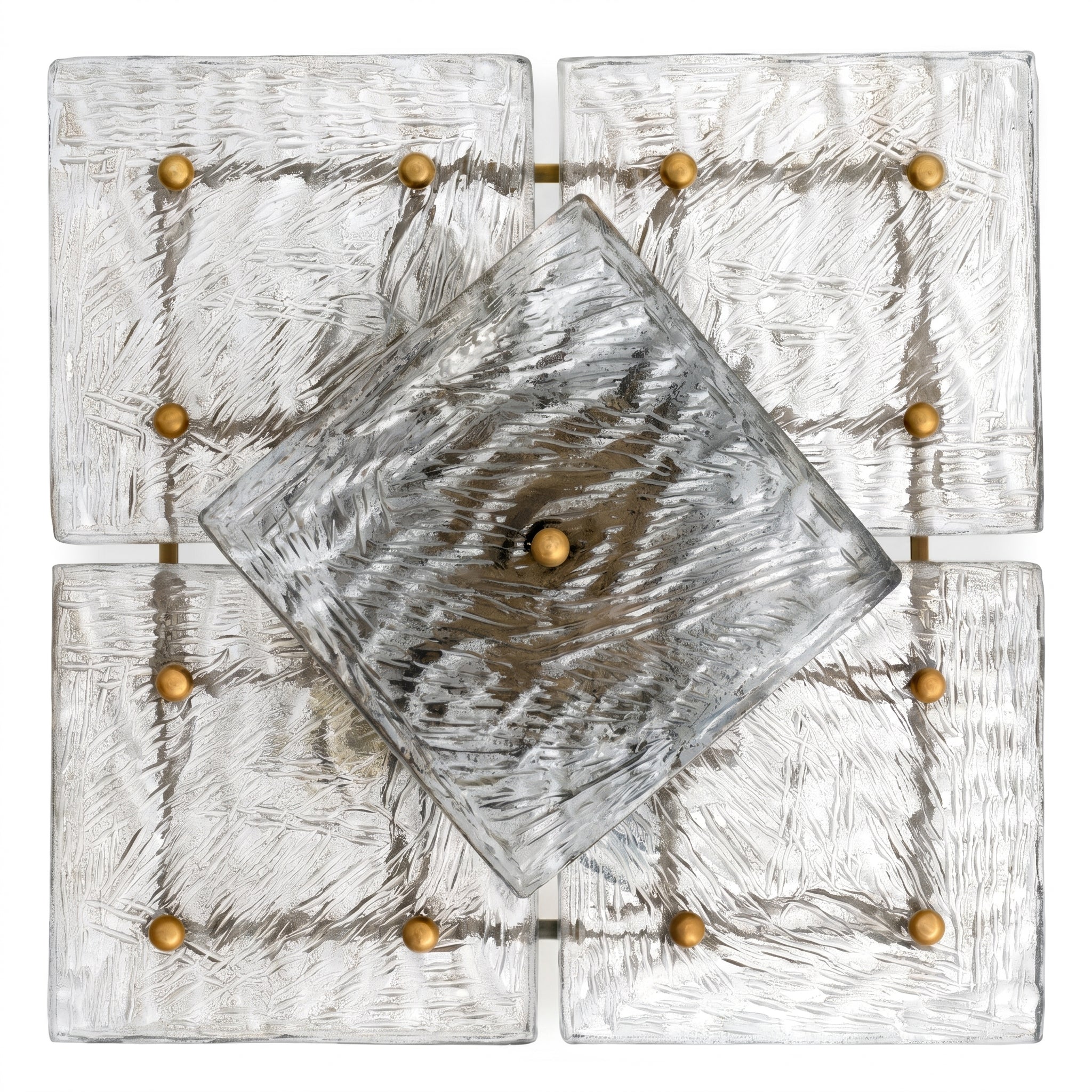 Hestia Hand Blown Glass Sconce