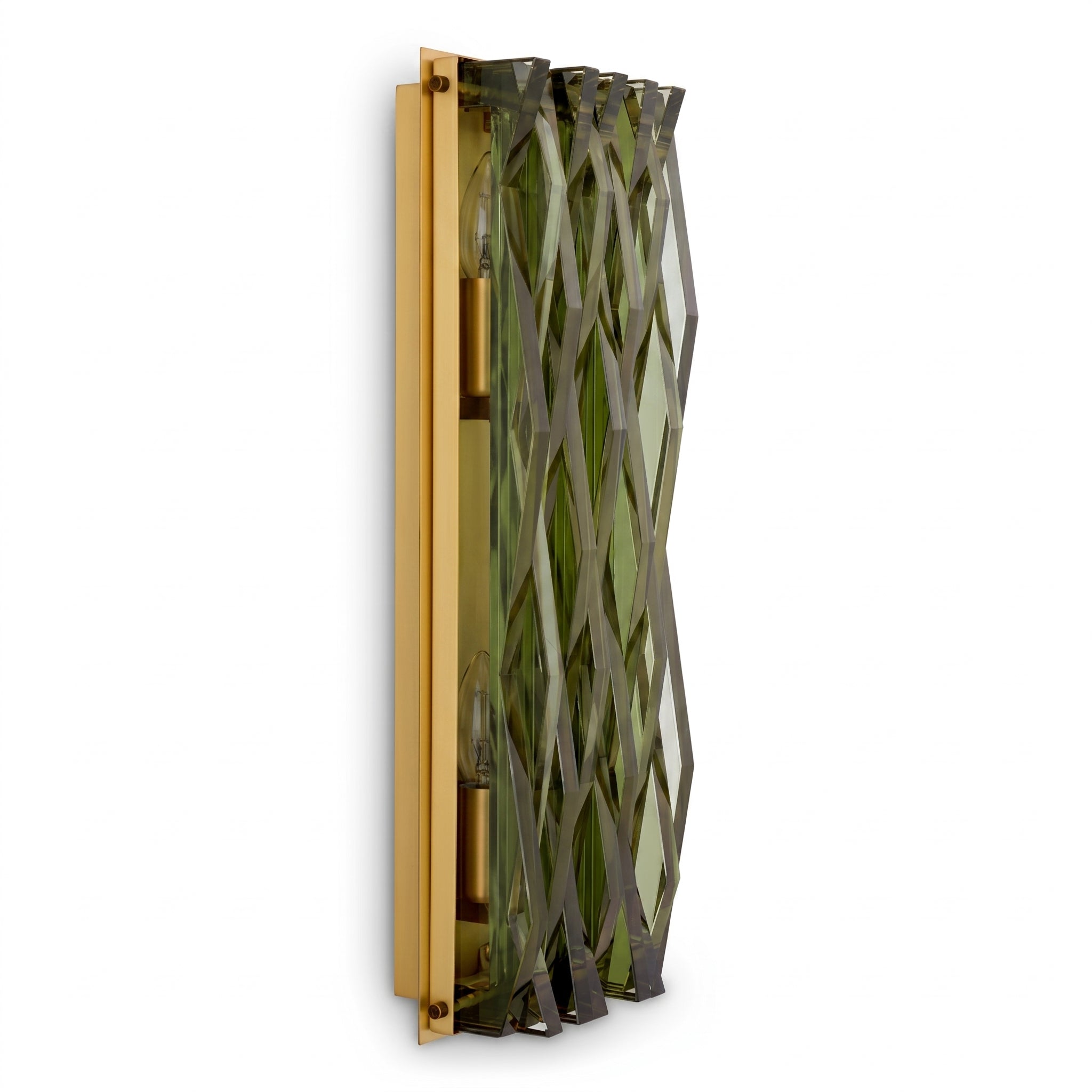 Nuvola Antique Brass Sconce | Large