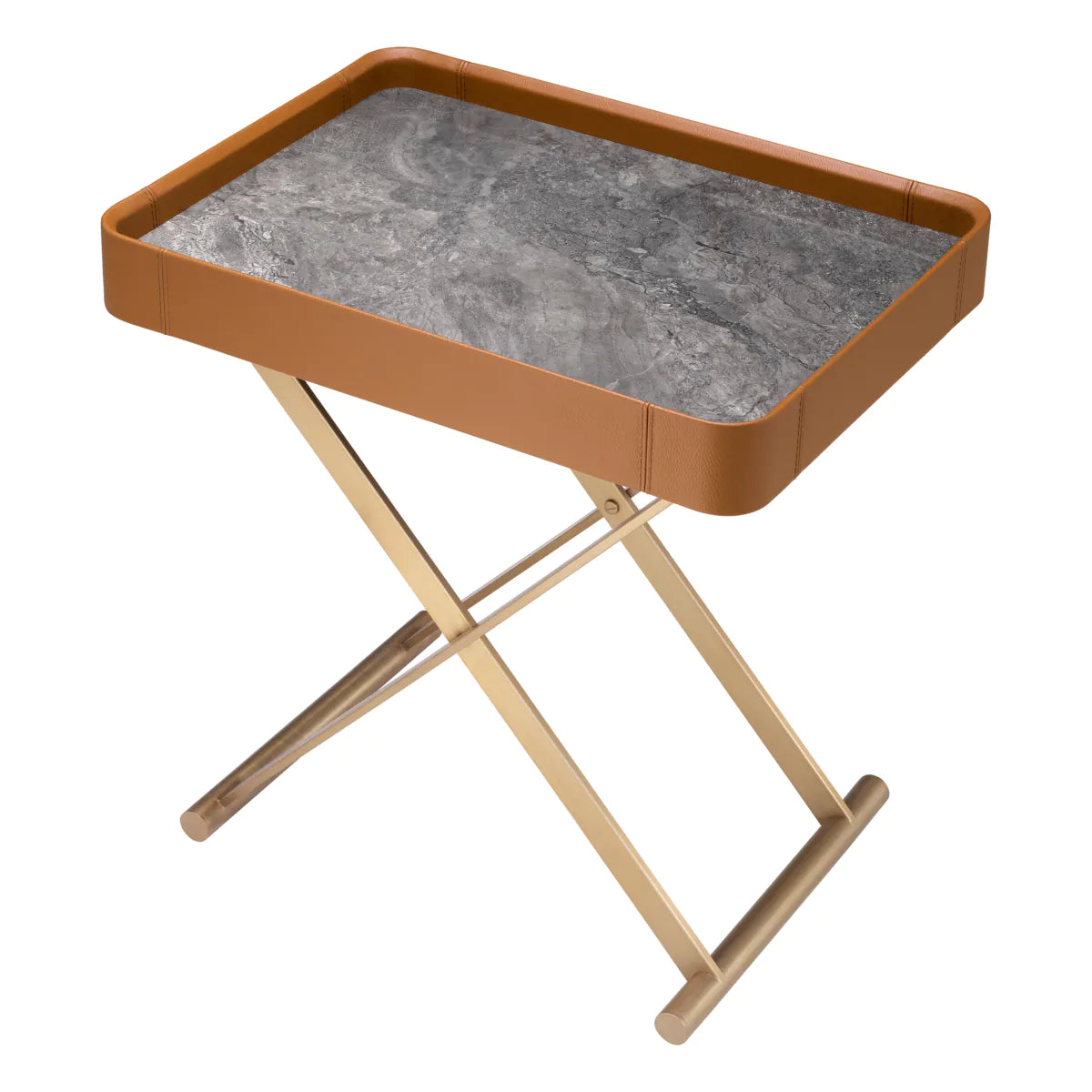Monarch Bar Tray | Camel