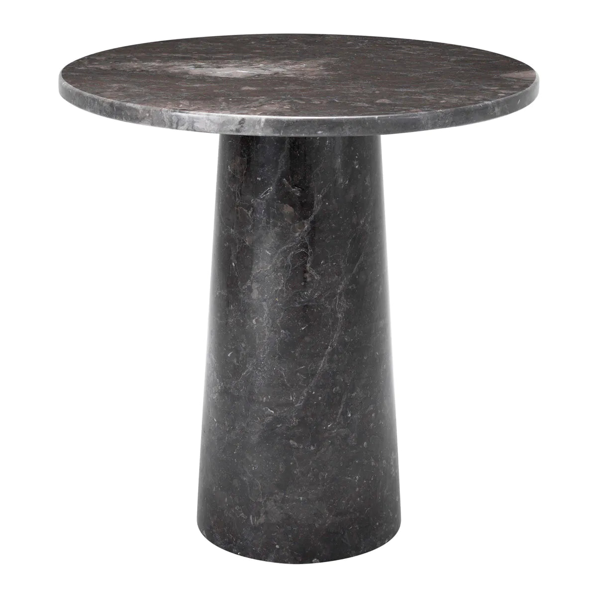 Terry Gray Marble Side Table