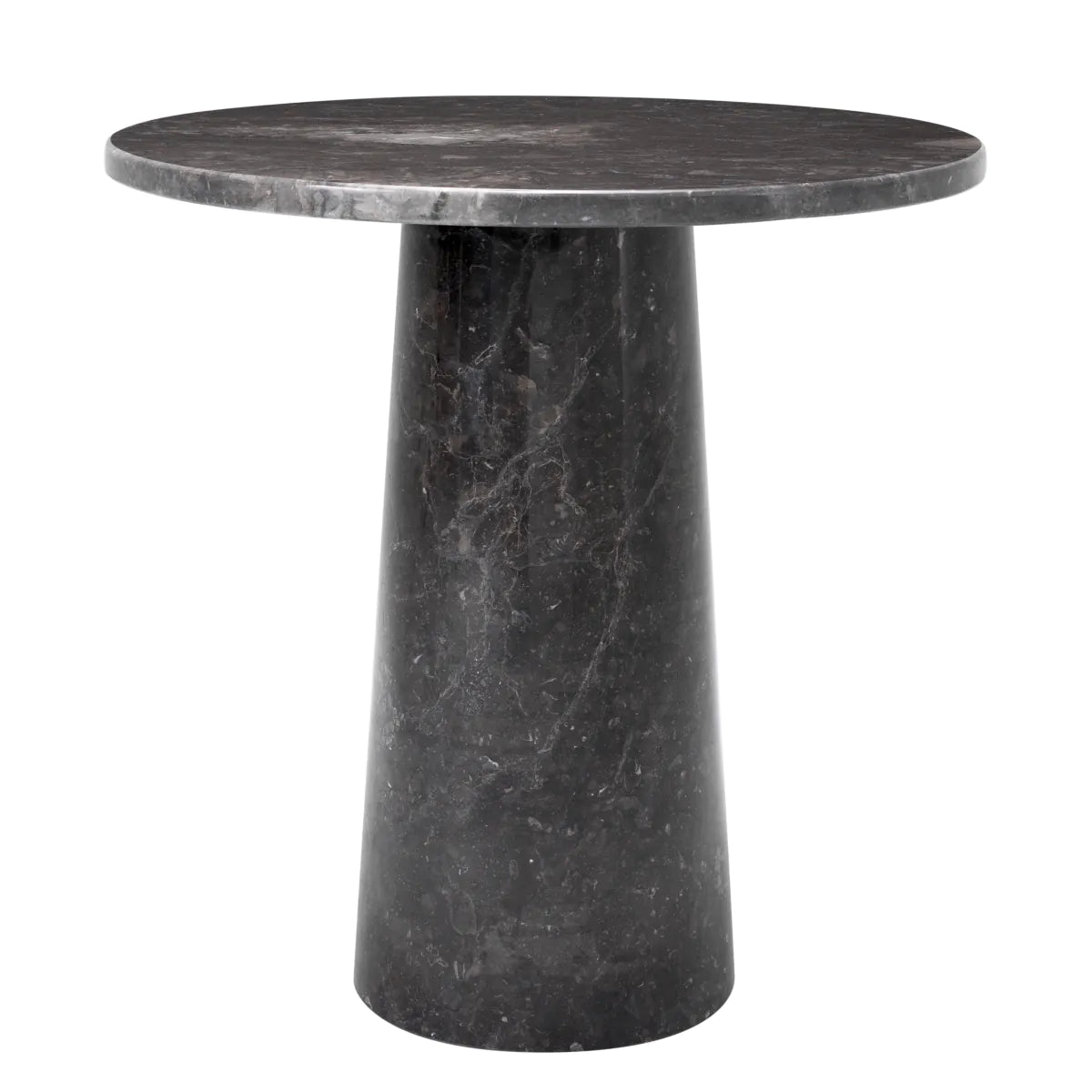 Terry Gray Marble Side Table