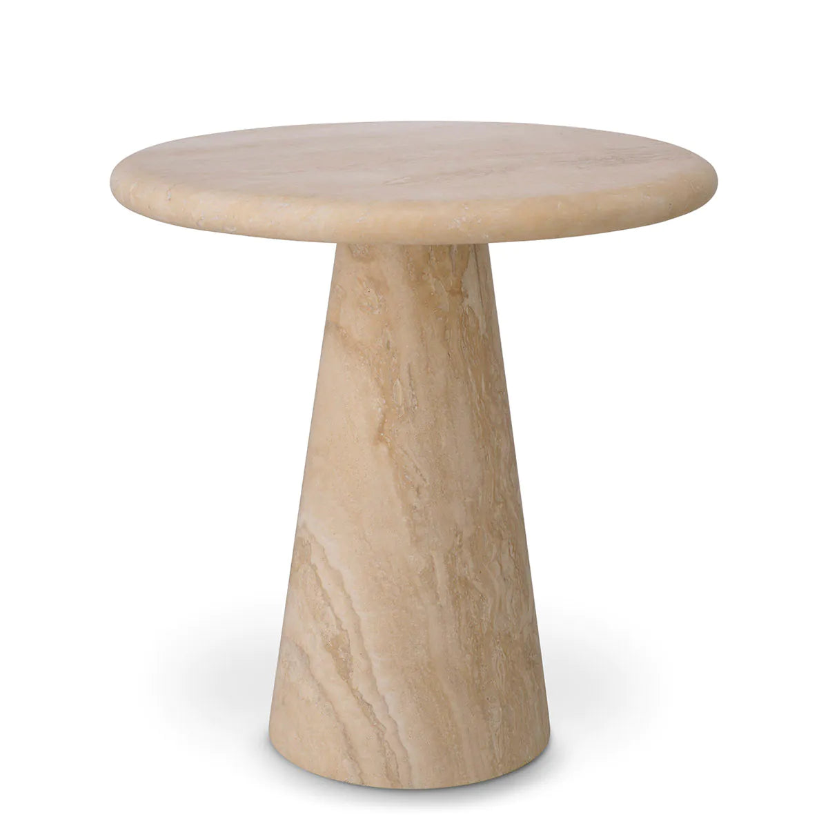 Adriana Travertine Side Tables