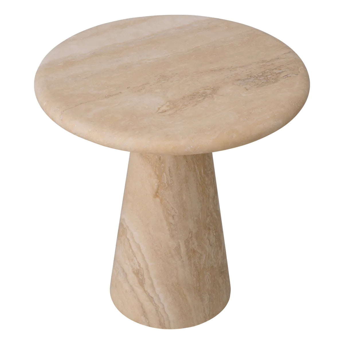 Adriana Travertine Side Tables