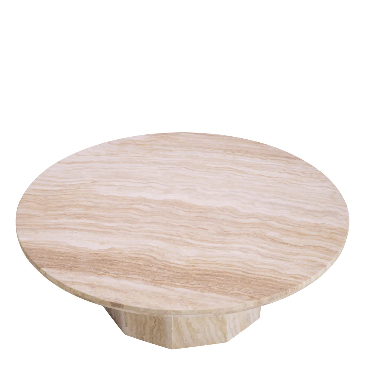 Florence Travertine Coffee Table