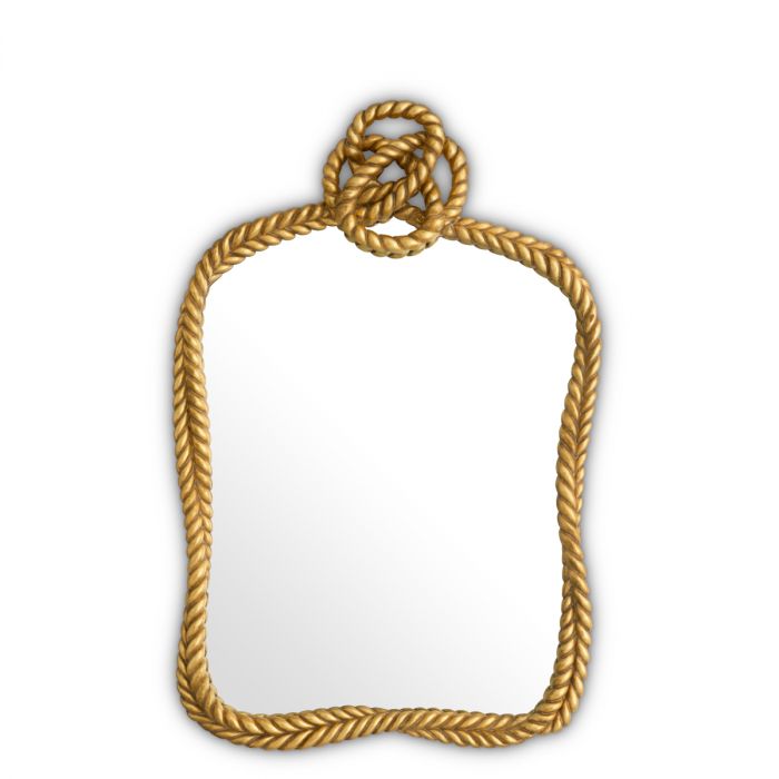 Vicenso Gilded Rope Mirror