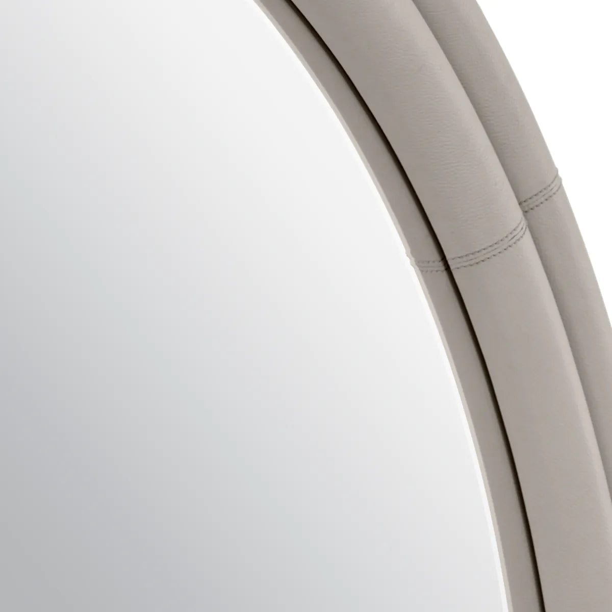Bastioni Leather Mirror
