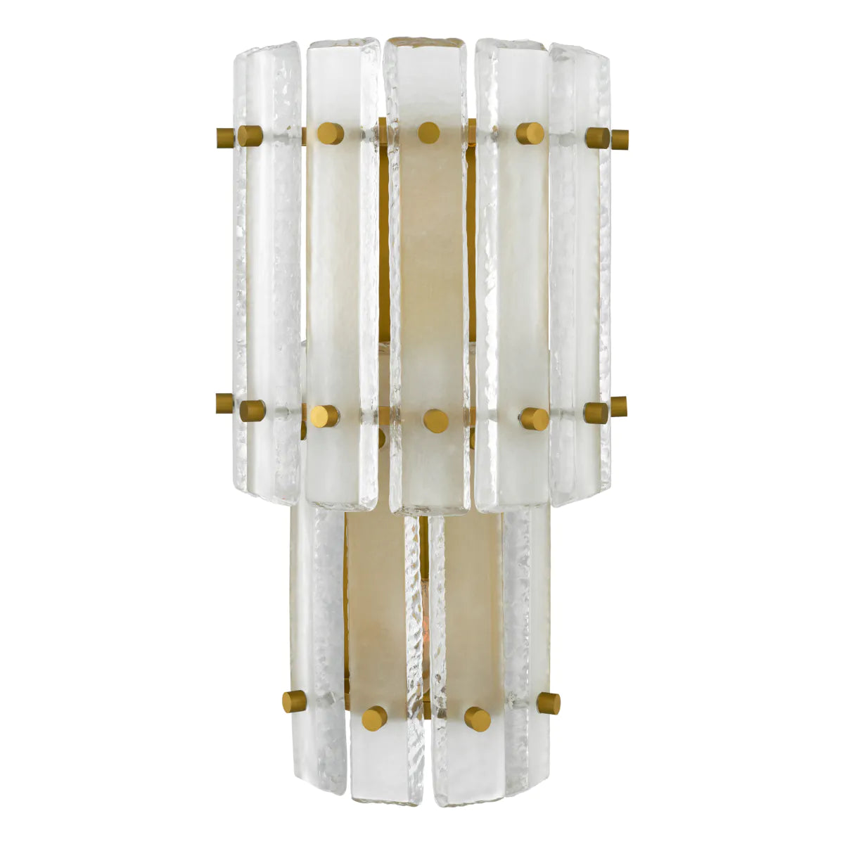 Blason Alabaster Two Tier Sconce