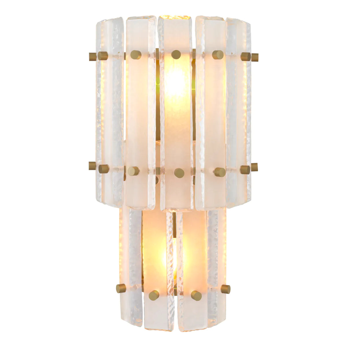 Blason Alabaster Two Tier Sconce