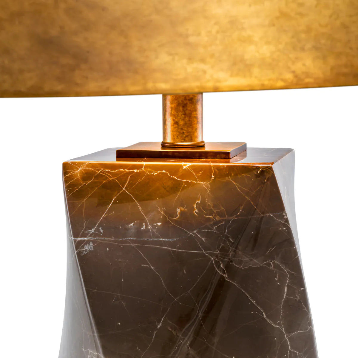 Camelia Ebony Marble Table Lamp