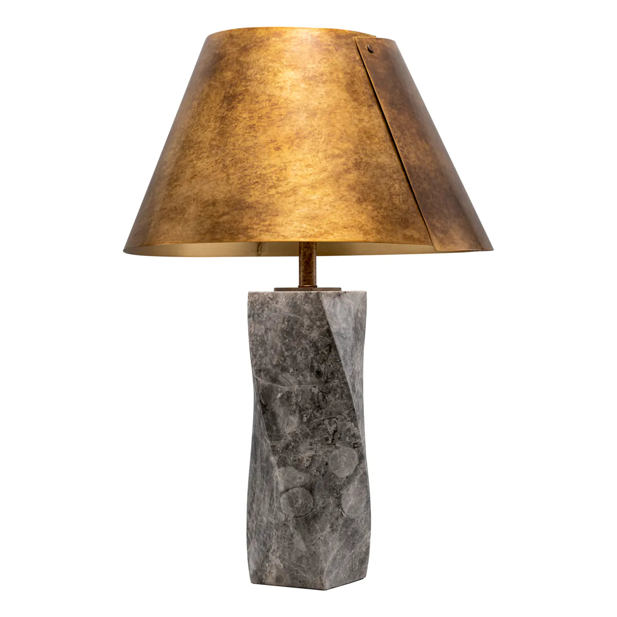 Camelia Ebony Marble Table Lamp