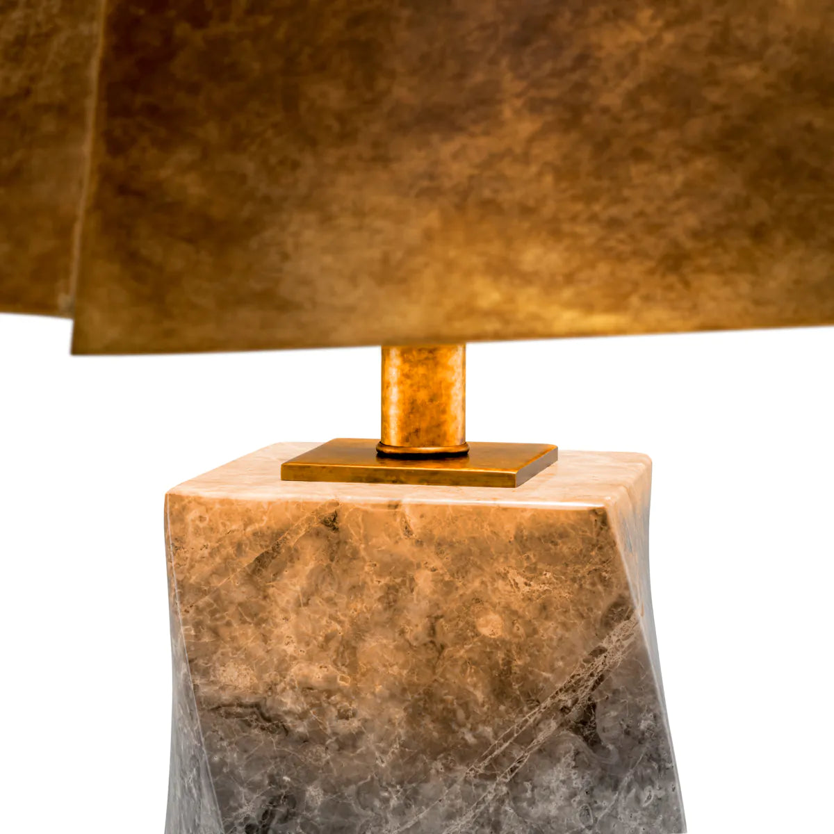 Camelia Ebony Marble Table Lamp