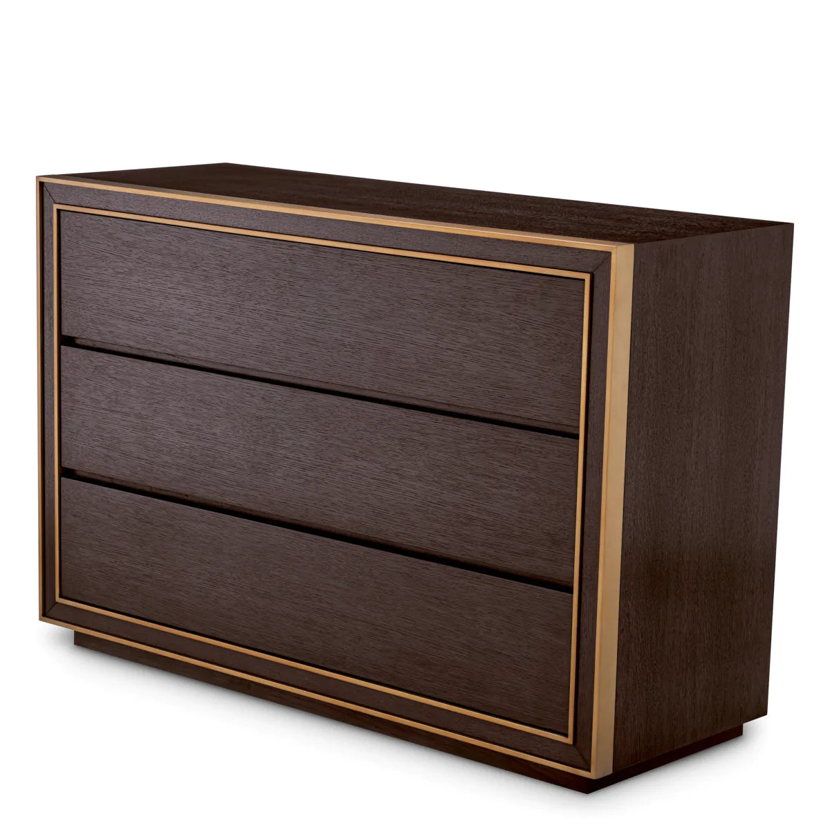 Camelot Brown Oak Chest