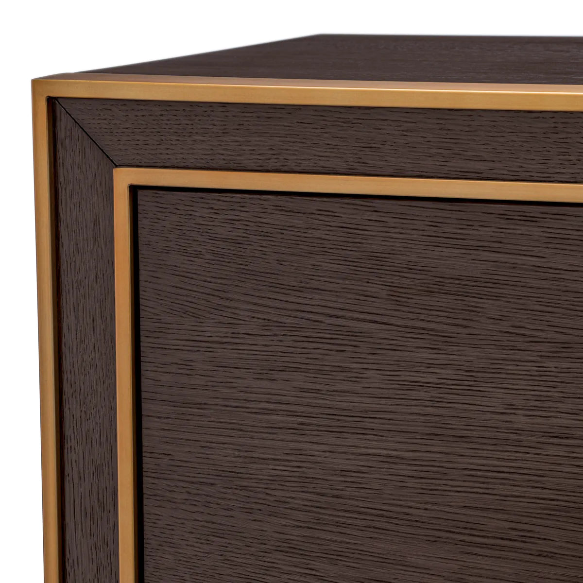 Camelot Brown Oak Chest