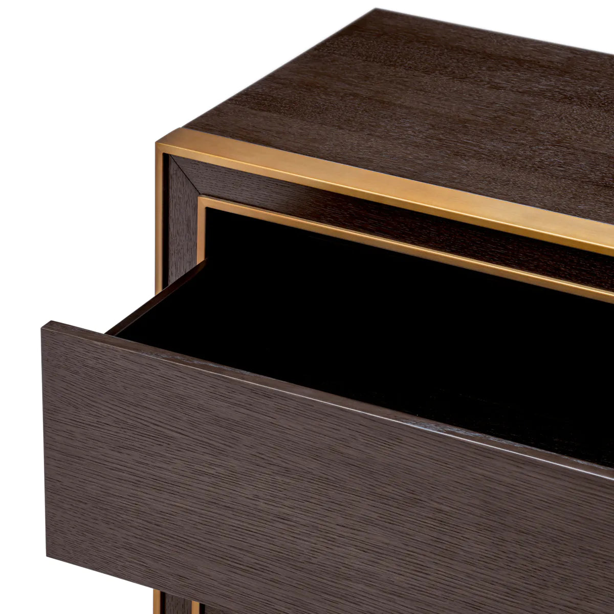 Camelot Brown Oak Chest