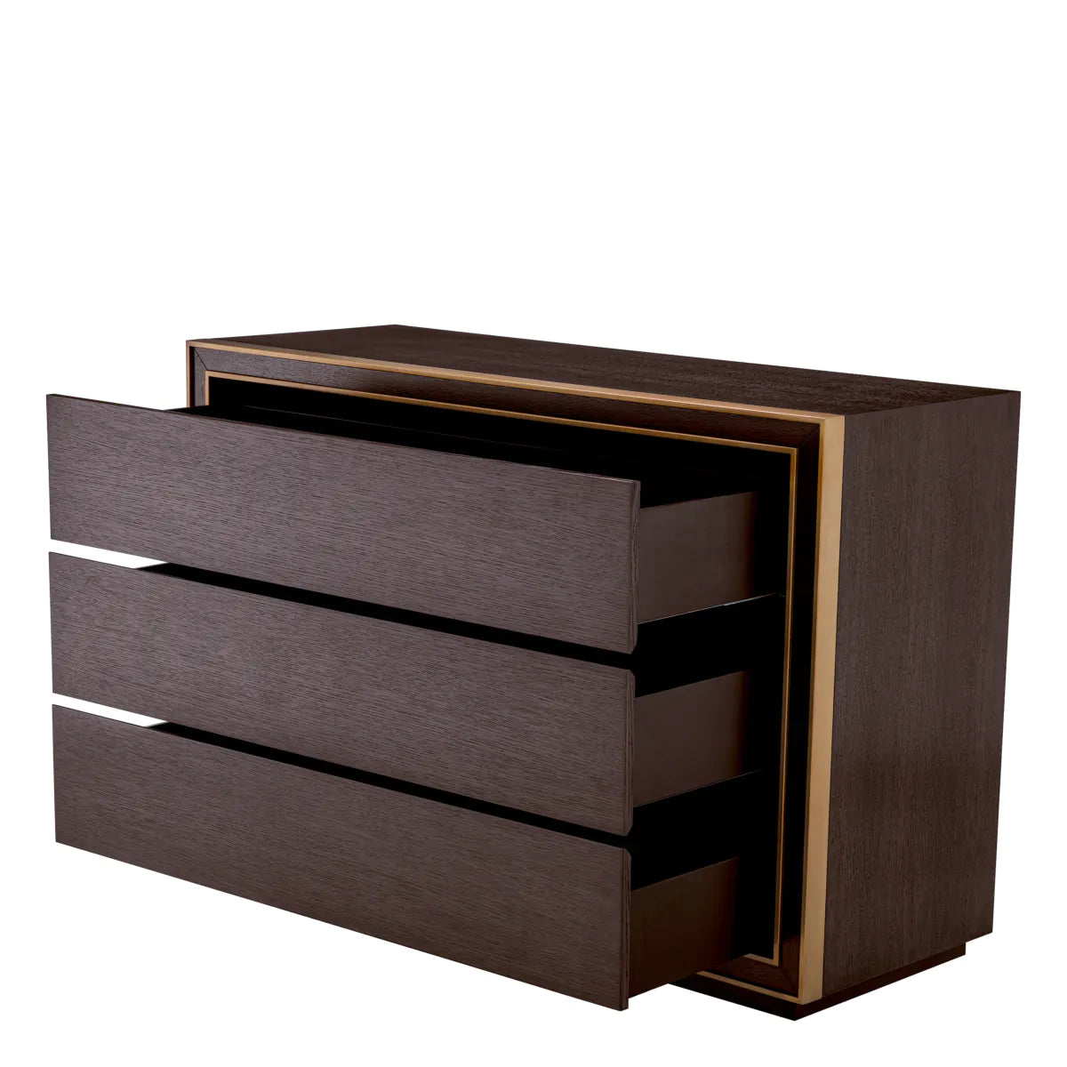 Camelot Brown Oak Chest